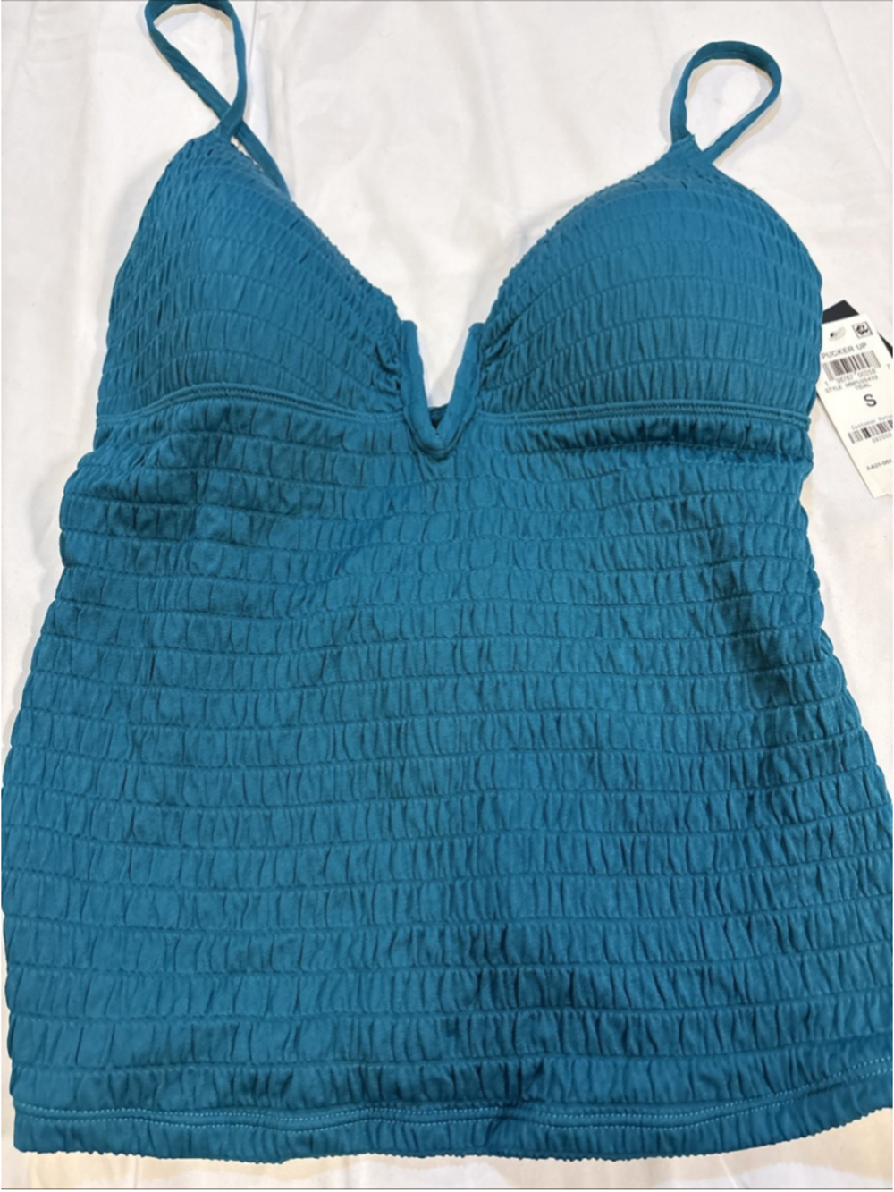 Bar III Picker Up Tankini Small